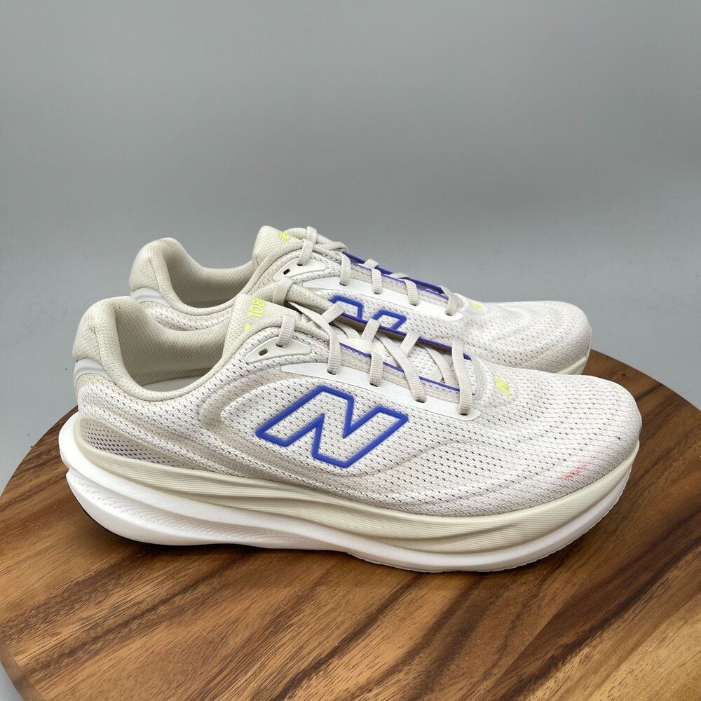 New Balance 1080 v15 Shoes Mens Size 11 D Ivory Runningn Comfort Walking Sneaker